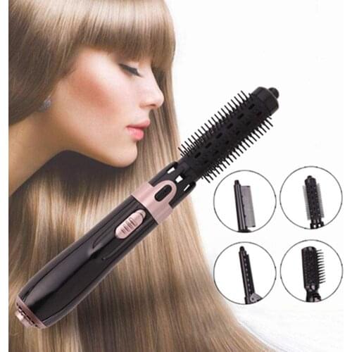 Electric Hair Dryer Blow Dryer Hair Curling Straightener Iron Rotating Brush Hairdryer Hair Styling Tools