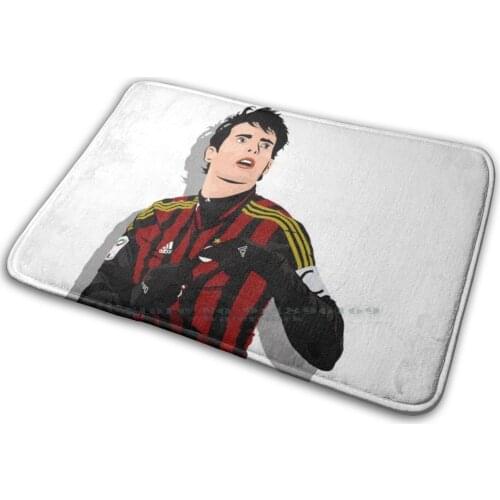 Milan Mat Rug Carpet Anti-Slip Bedroom Entrance Door Mat Milan Ricardo Kaka Italy I Rossoneri San Siro