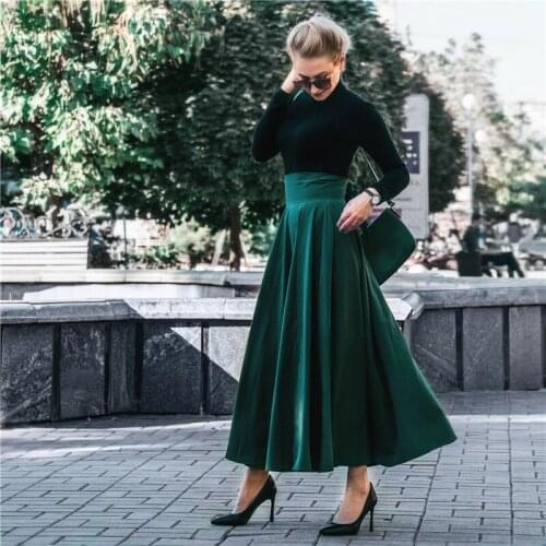 Summer New Large Size Womens Clothing Retro Fashion Lace-up Split Sexy Long Swing Skirt