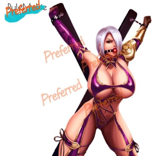 Hot Interesting Sexy Anime Female Superhero Personality Removable Colored Car Stickers Car Sticker Automobile Car Accessories