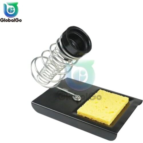 Metal Electric Soldering Iron Stand Holder Metal Support Station With Solder Sponge Soldering Iron Frame Small And Simple