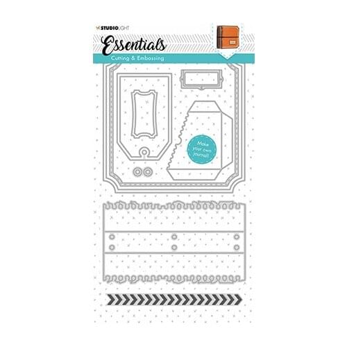 AliliArts Metal Cutting Dies 3D Essentials Frame #5 diy Scrapbooking Photo Album Decorative Embossing PaperCard Crafts Die