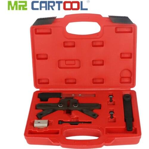 MR CARTOOL Flywheel Holder Tool Kit For BMW M47T2/M47TU/M57T2/M57TU/M67/N45/N45T/N46/N46T/N51/N52/N53/N54/W17 Car Repair Tool