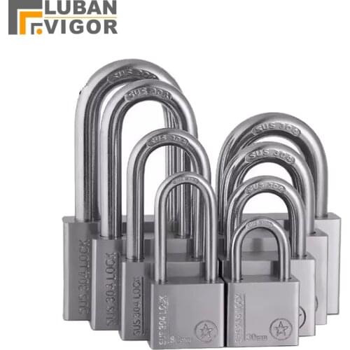 Factory outlets Stainless steel 304 outdoor padlock,Waterproof, anti-rust, anti-theft, corrosion-resistant,Ocean, Ships, Outdoor