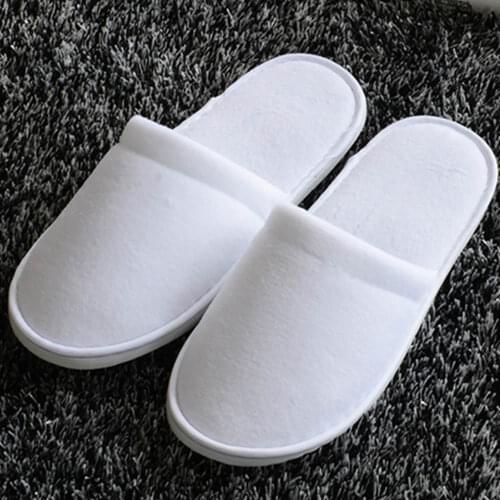 Disposable Sleepers Cotton Hostel EVA Slippers For Men Hotel Rooms Men Winter Slippers Plush Disposable Women Wholesale Slippers