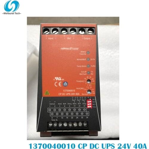 Original Weidmüller 1370040010 CP DC UPS 24V 40A Rail Switching Power Supply Single Phase, 100% Tested BeforeShipment