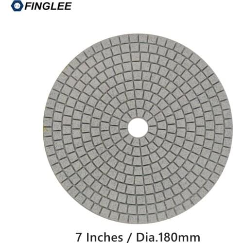 1pcs 7inch/180mm Granite Marble Concrete Ceramic Wet Diamond polishing pads Wet Polishing For Stone