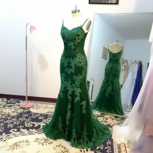 Sexy Mermaid Evening Dress Sweetheart Neck Court Train Lace Applique Prom Dress Elegant Girls Party Dress Formal Dress New Model