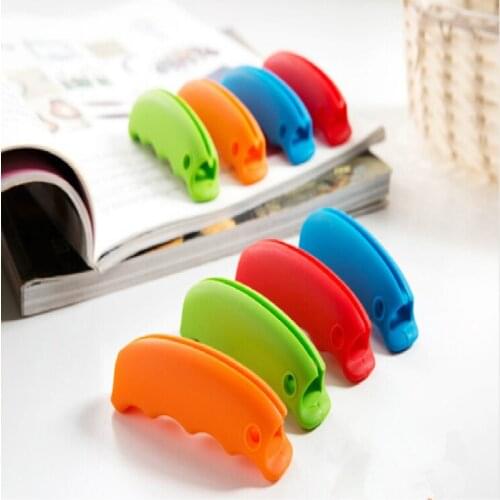 Candy Color Silicone Home Storage & Organization Bag Clips Bag Handle Handheld Lift The Bag Multifunctional Bag Carrying Device