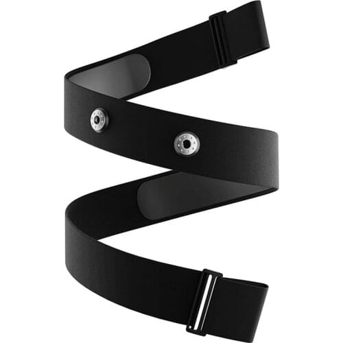 V3 Replacement Belt Elastic Exercise Heart Rate Monitor Adjustable Chest Strap Buckle Distance 45Mm For Garmin Wahoo