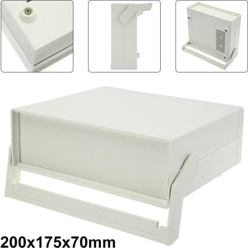 1pc Wire Connectors Electronic Project Box Plastic Shell With Mounting Screws Used In Electronics Electric Power Supplies