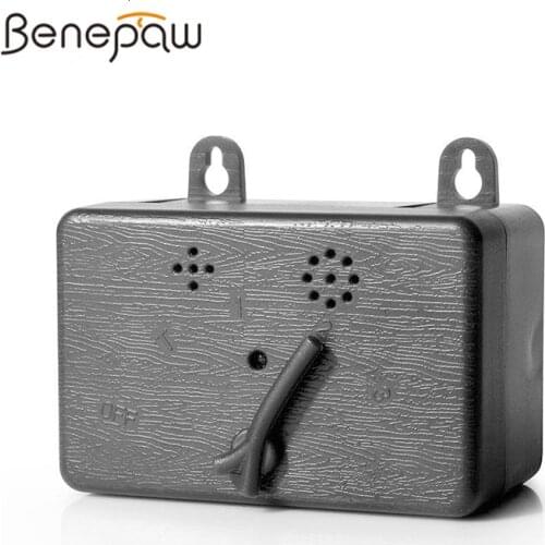 Benepaw Ultrasound Dog Anti Barking Device Controller Waterproof Safe Efficient Training Pet Stop Bark Deterrent Indoor Outdoor