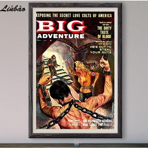 V303 1960 hot house hussies! Vintage Classic MoviePrint Silk Poster Home Deco Wall Art Gift