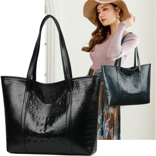 High capacity Shoulder Bag Female Crocodile skin Womens Bag Designers Luxury Totes Fashion Top-handle Bags Travel Bag for Ladies