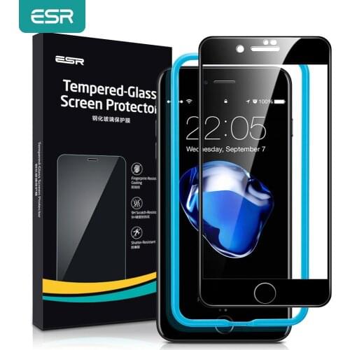ESR Tempered Glass for iPhone 11 Pro Max XR 8 7 Screen Protector Full Cover Anti Blue Light Anti Spy Glass for iPhone XS X 11Pro