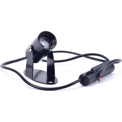 1PC 3D Ghost Rider Flaming Skull Badge Emblem Projection LED Light