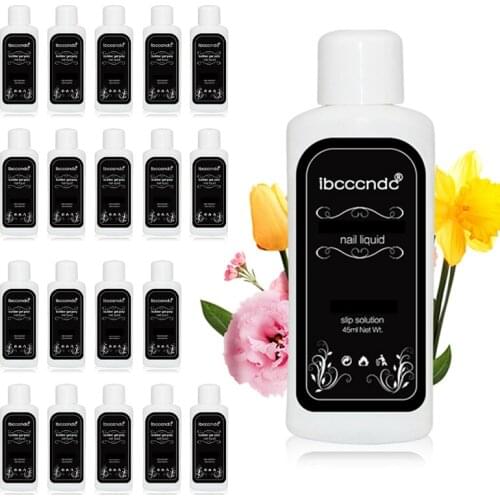 10pcs 45ml Slip Solution for Nail Extension Poly Acrylic Buider Nail Liquid Nail Art Poly Nail Gel UV Nail Acrylic Gel Liquid