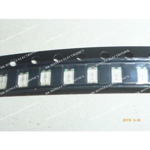 100PCS LED 1206 SMD GREEN RED