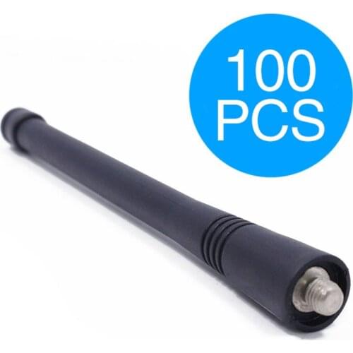 100pcs VHF 136-174Mhz Moto Style Antenna for MOTOROLA GP328 GP338 GP68 GP88 GP88S GP300 CP200 EP350 EP450 HT1250 Walkie Talkie