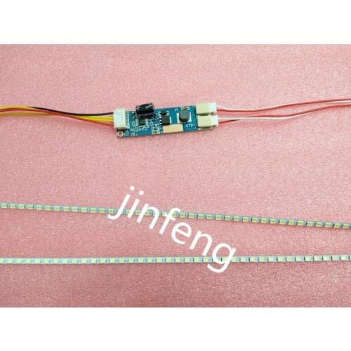 455mm LED Backlight lamp Strip Kit Adjustable brightness Update 20.1" wide 20 inch CCFL LCD to LEDCan be cut by every 3 lamps