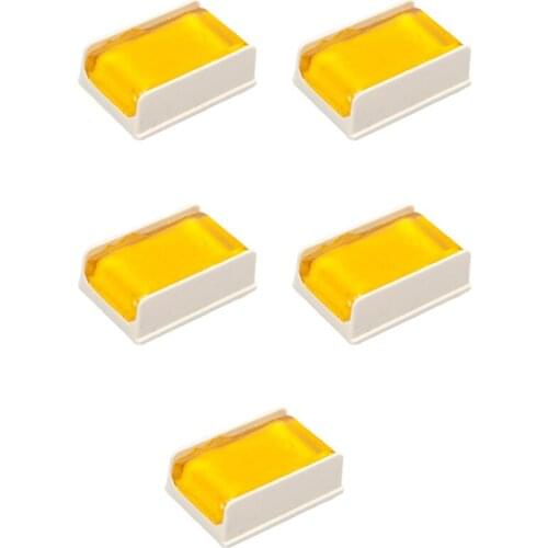 5PCS White Bow Rosin Greek Pitch Friction-Increasing Rosin for Violin Viola Cello Bow String Instrument Durable
