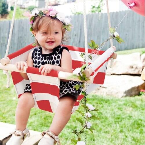 Wooden Baby and Child Swing-Ceiling Hanging Swing