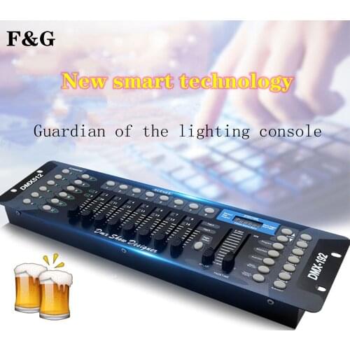 F&G new 192 DMX controller DJ equipment DMX 512 console stage lighting for LED Par moving head spotlight DJ Controlle