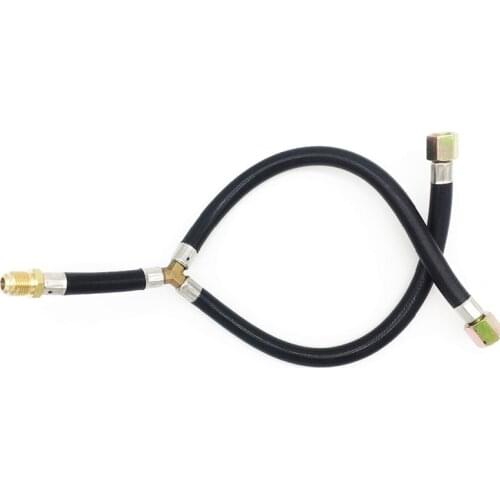 3/8" Flare Gas barbecue GRILL connection flexible hose Y Splitter Hose assemly parts inlet pipe for BBQ stove