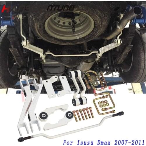 Hanssentune Pickup balance arm High Quality Steel Space Arm Stabilize Swaybar for D-max 2007-2011