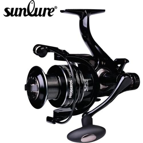 Sunlure Spinning Reel 13-19KG Max Drag Fishing Reel 3000-6000 Series Metal Spool Fishing Wheel 4+1BB CNC Machine Saltwater Reel