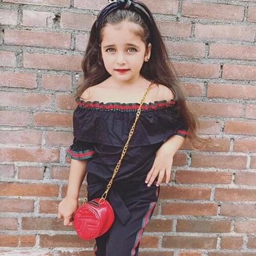 BFORTUNE Summer Girls Clothes Sets Brand Childrens Kid Clothes Toddler Girls Clothes Kids Clothes Suits Vetement Enfant Fille