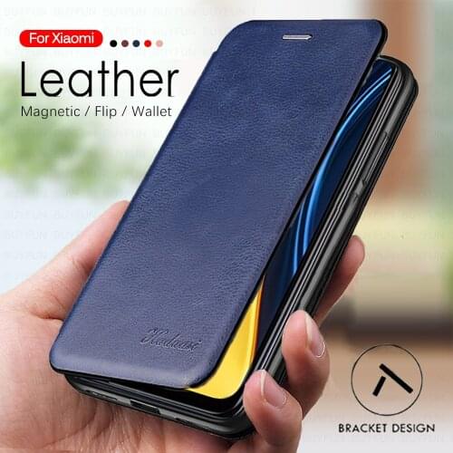Leather Flip Case On For Xiaomi Poco M3 Pro Wallet Cover Book Shell For Xiomi Xiami Pocophone Poco M3 M 3 Pro Coque Fundas