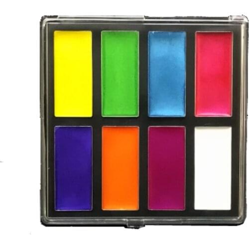 Shimmer Face Body Paint Colors Waterproof Flash Tattoo Oil Painting Art Halloween Party Fancy Dress Beauty Makeup Tools 10g New