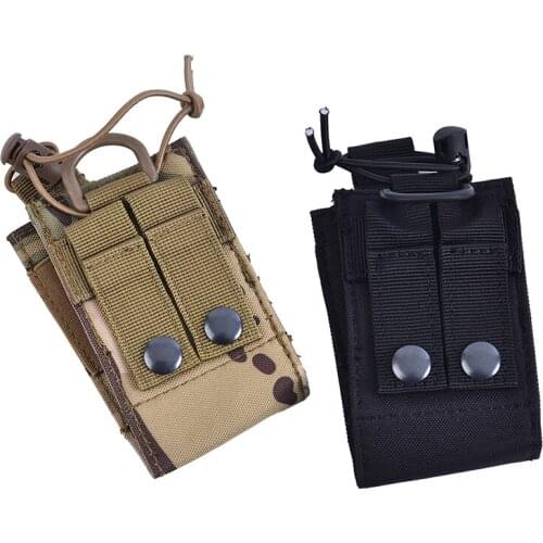Outdoor Multi-Function Phone Walkie-Talkie Pouch Accessories Bag For Hiking Fishing Climbing Mountaineering