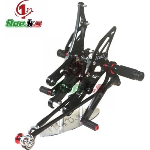CNC Motorcycle Foot Pegs Rest Rearset Rear Set Footrest For HONDA CBR600RR 2003 2004 2005 2006 & CBR1000RR 2004 2005 2006 2007