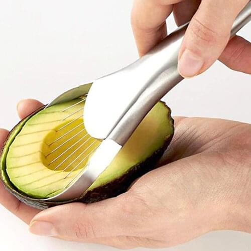 Stainless Steel Avocado nuclear slicer 2-in-1 Vegetable Fruit Grater Creative Multifunctional Kitchen Gadget Accessories