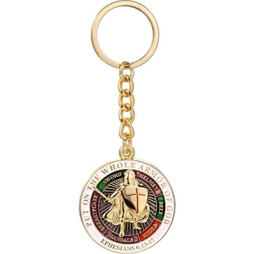 Full Armor of God Keychain