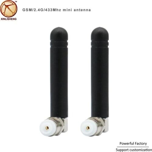 Portable External short rubber bar WiFi 55mm 2.4G 433Mhz GSM mini Antenna with FME female connector