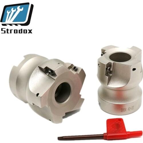 Right-angle milling cutter CNC Cutting End Mill Shank Shoulder Right Angle Precision Face Milling Cutter CNC cutter BAP300R 400R