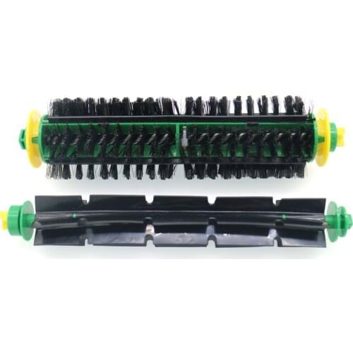 1set Bristle Brush +Flexible Beater Brush For iRobot Roomba 500 Series 510 520 530 535 540 550 560 570 vacuum Cleaner parts