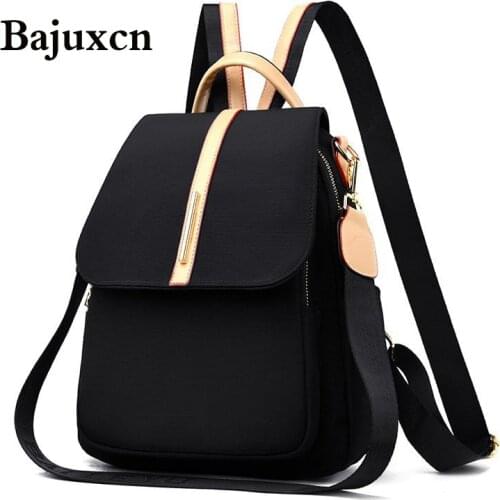 Bags For Women 2020 New Style Casual Fashion black Color Backpack Oxford Cloth Large Capacity Multifunction Bag Sac A Main