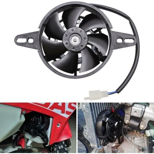 200cc 250cc 300cc Motorcycle Cooling Fan Dirt Pit Bike Motorcycle ATV Quad Oil Cooler Water Cooler Radiator Electric 12V