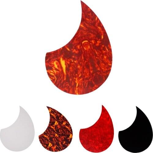 5x Acoustic Guitar Pickguard Droplets Self-adhesive Pick Guard Scratch Plate PVC Protects for 36'' Acoustic Folk Guitar Surface