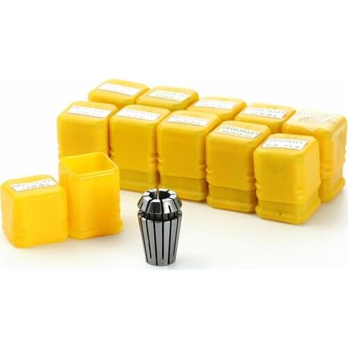 10pcs ER16 set Spring Collet Chuck 3mm,4mm,5mm,6mm,7mm,8mm,9mm ,10mm,1/4", 1/8" ER16 Spring Chuck collet for ER Collet Chuck