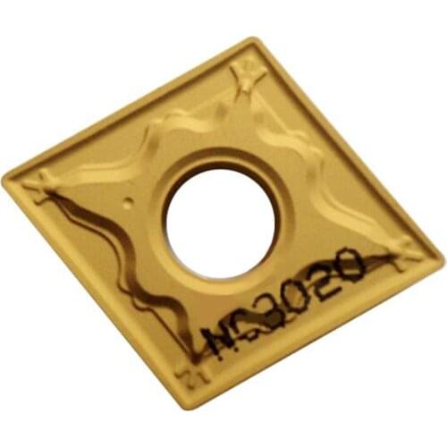 10PCS carbide inserts CNMG120412-HM CNMG120408-HM CNMG120404-HM NC3020 free shipping