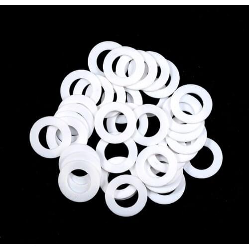 2pcs Fit Flange Size 1/2" To 8" PTFE Sealing Washer Flat GaskeT for Weld On Slip On Flange