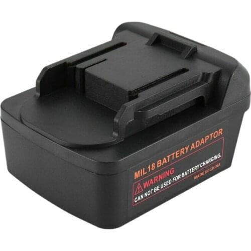 Hot Battery Conversion Adapter for Milwaukee M18 for Makita 18V Drill Li-Ion Power Tools