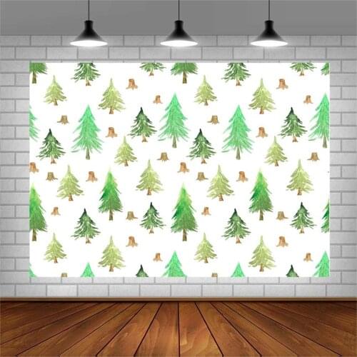 Avezano Photography Backgrounds Hand painted Trees Forest Backdrops For Photo Studio Photocall Photozone Decor Wallpaper Vinyl