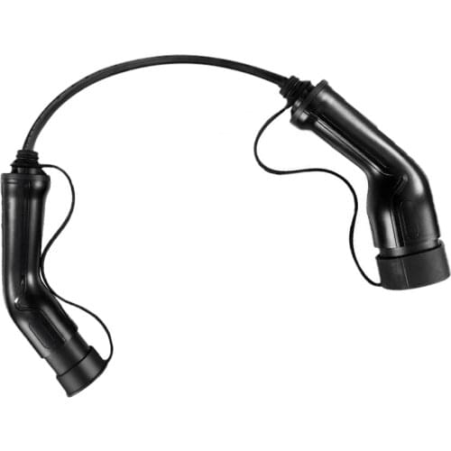 EV Charging Cable 32A 22KW 3Phase Electric Vehicle Cord for EVSE Car Charger Station Type 2 Female to Male Plug IEC 62196 black