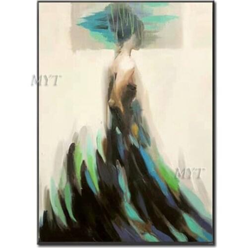 Free Shipping Noble And Elegant Temperament Of Women Home Decor Oil Paintings Art Wall Picture Artwork No Framed Paintings